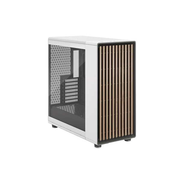 Fractal Design North XL ATX mATX Mid Tower PC Case - Chalk White 