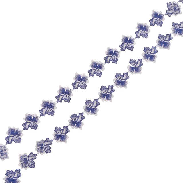 Cinta de Encaje Boda Apliques DIY Artesanías Azul Profundo Sunnimix Ajuste del Borde del Cordón
