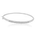 thumbnail image 3 of 14K White Gold 0.50 CTTW Diamond Fashion Bangle, 3 of 3