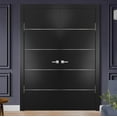 thumbnail image 5 of Slab Barn Door Panel | Planum 0020 Matte Black | Sturdy Finished Doors | Pocket Closet Sliding-42" x 96", 5 of 5