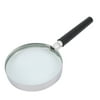 Handheld Magnifier Magnifying Glass Reading Book Illuminated Magnifier 4X