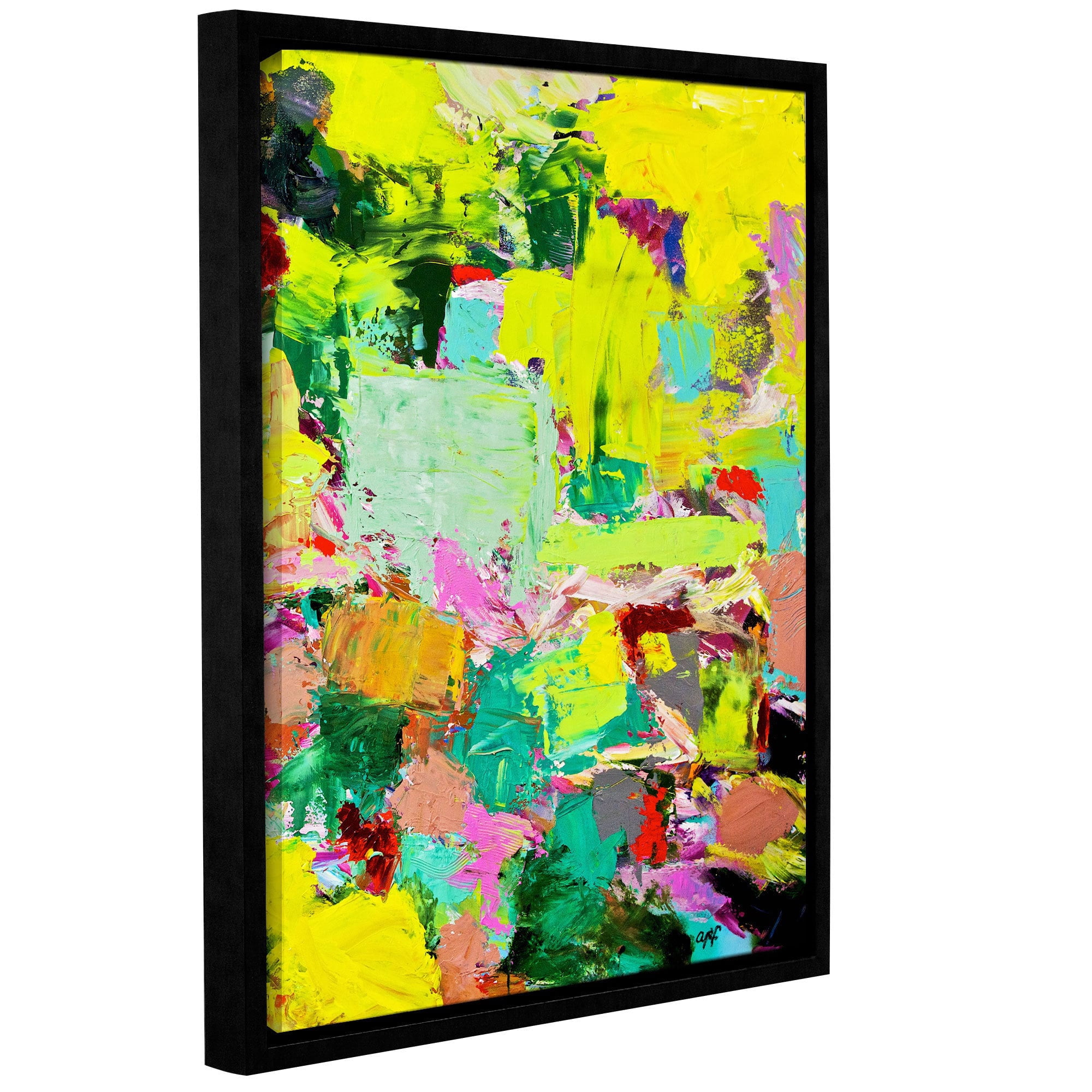 ArtWall Allan Friedlander "Light Rays" Gallery-wrapped Floater-framed Canvas
