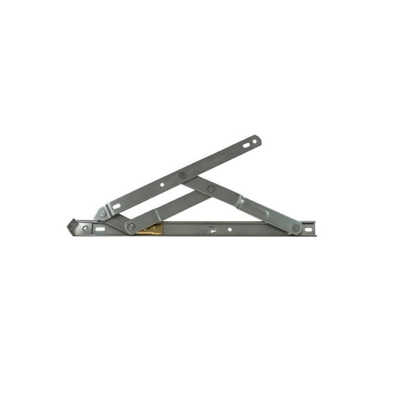 WRS Truth 12" Stainless Steel Heavy Duty 4 Bar Hinge with Stop