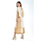thumbnail image 3 of Vestido bohemio Roman Fashion manga kimono 8544 Blanco cafe M, 3 of 6