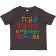 thumbnail image 3 of Inktastic My Grammy and Grampy Love Me Boys or Girls Toddler T-Shirt, 3 of 5