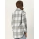 thumbnail image 4 of Chaqueta de Lana para Mujer Allegra K con Bolsillos y Botones Gris XL, 4 of 6