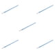 thumbnail image 3 of Advancent Varilla de acero al carbono de acciones para bajo, profesional, duradera, para un sonido hermoso, sonido rico, azul, 480mm Type2 NO2, 3 of 6