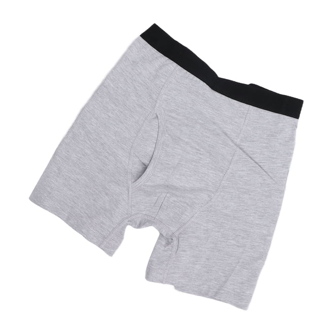 Old Man Protection Briefs, Old Man Protection Shorts Grey Comfortable Skin Friendly Breathable For Old Man XL