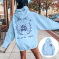 thumbnail image 2 of WILLBEST Sudadera con Capucha para Mujer, Ligera, Estilo Pullover, con Estampado Otoñal E Invernal X-Grande, 2 of 5