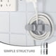 thumbnail image 4 of Organizador de cables para electrodomésticos, soporte adhesivo para cables, electrodomésticos, 6 uds., 4 of 4