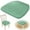 Blackish Green, variant on Square Chair Seat Pad 15x15 Inch Cushion, Rebound Seat Cushion, Imitation Cotton Linen Cushion, Thick Padding Cushion, Ties Chair Pad, Strap Chair Cushion, Home Decor,15.74×15.74 in,Bronze