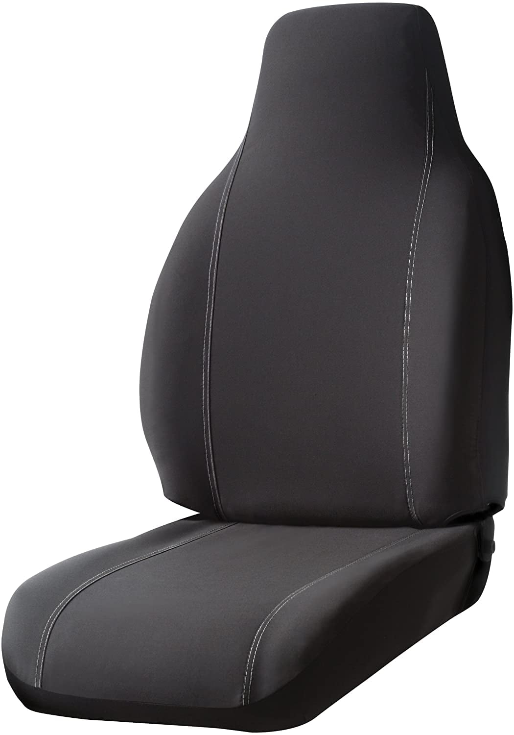 Gray Fia SP87-7 GRAY Custom Fit Front Seat Cover Bench Seat Poly-Cotton,