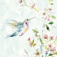 thumbnail image 2 of Robinson, Carol 26x26 Gold Ornate Wood Framed with Double Matting Museum Art Print Titled - Hummingbird III, 2 of 4