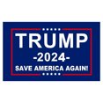 thumbnail image 2 of Daxin 3x5 Foot Trump Flags 2024 Double Stitched Donald Trump President Banner, 2 of 4