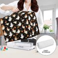 thumbnail image 6 of HELLHERO Rooster Sewing Machine Cover 17.7x8.6x12.5 Inch Zipper Storage Pockets Waterproof Home and Shop Sewing Equipment Protection, 6 of 8