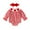 Red, variant on Tisuna Valentine'S Day Romper For Newborn Girls Striped Print Long Sleeve Crew Neck Bodysuit Breathable Stylish Girls Infant Festival Spring Summer Jumpsuit Red Size 6-12 Months