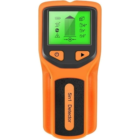 

Bleylajoy stud finder Stud Finder Wall Scanner 5 in 1 Wall Studs Detector Handheld Metal Stud Detection Wall Scanner for Wire Detect Metal Seekers(Orange) B270