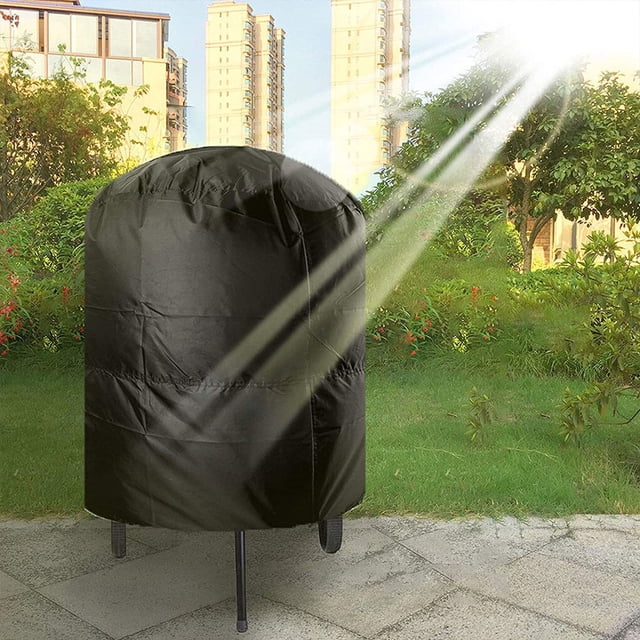 Xingzhi Housse de Table Ronde Barbecues Housse de Gril Imperméable Ensembles d'Extérieur Housse de Protection, Housse de Bassin à Feu, Gril Barbecue 70x70 cm
