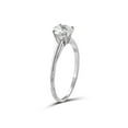 thumbnail image 4 of Diamonice White Cubic Zirconia Ring Birthstone Jewelry – 1.75 Carat White Cubic Zirconia Sterling Silver Ring – Cubic Zirconia Rings with Hypoallergenic Sterling Silver Band, 4 of 4