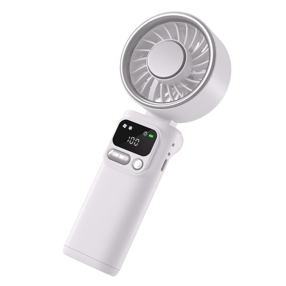 ZELVINN Light Weight Cooling Fan with Adjustable Speeds USB Rechargeable Handheld Fan for Hiking Camping Offices Use