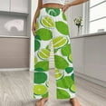 thumbnail image 2 of Lime Harvest Pajama Pants Breathable with Pockets Pajamas For Lady Vintage Sleeping Pants Bedroom Homewear, 2 of 6