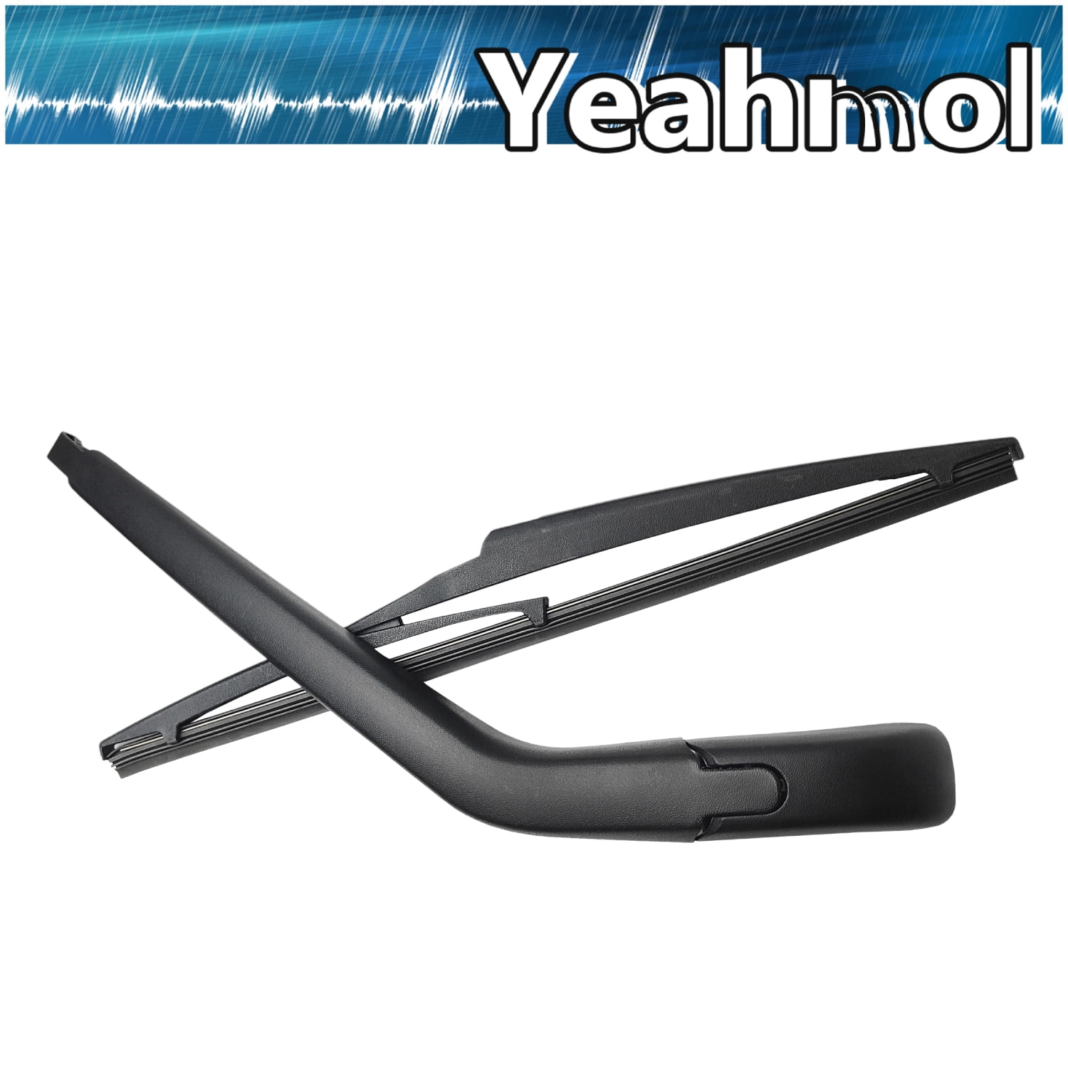 Yeahmol Fit For Dodge Journey 2020-2009, 24"+19"+12"+13" replacement for Windshield Wiper Blades and Rear Wiper with Arm Y26J214S