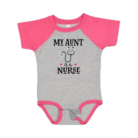 

Inktastic My Aunt is a Nurse Gift Baby Girl Bodysuit