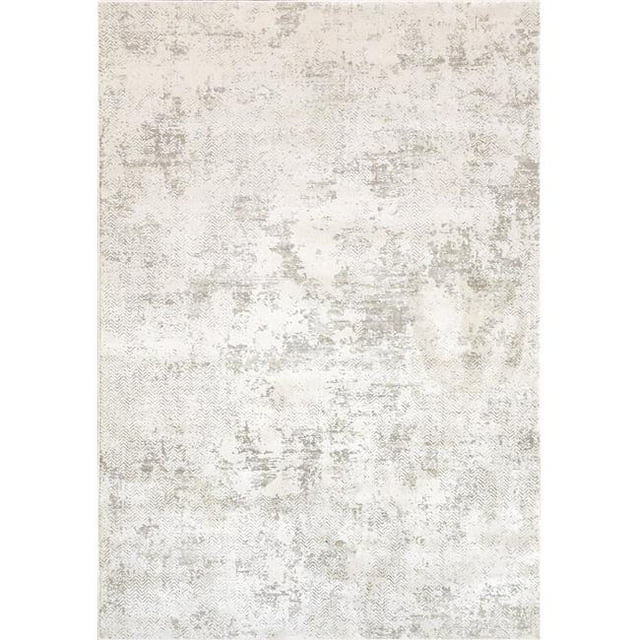 Dynamic Rugs QU6927061100 5 ft. 3 in. x 7 ft. 7 in. Quartz 27061 Rectangle Transitional Area Rug - 100 Ivory