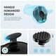 thumbnail image 4 of Lomrsiul Hair Scalp Massager Shampoo Brush, Hair Scrubber Head Massager para cabello húmedo y seco, Soft Silicone Scalp Brush para hombres, mujeres, niños (verde azulado), 4 of 7