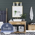 thumbnail image 4 of Prominence Home Fairendale 3 Light Soft Gold Bathroom Vanity Light with Clear Glass, 4 of 10