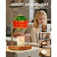 thumbnail image 6 of Funistree Strawberry Candle Warmer Lamp with Timer Dimmable, Height Adjustable Wax Warmer, Gifts for Women Mom Wife, Candle Melting Light for Jar Candles with 2 Bulbs, 6 of 12