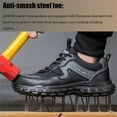 thumbnail image 2 of AUXDIQ Safety Trainers Men's Steel Toe Cap Trainers Lightweight Safety Shoes for men Breathable Work Boots, 2 of 6