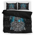 thumbnail image 2 of Juego de cama vikingo, Huginn y Muninn con funda nórdica Odin Rlt12, 2 of 3