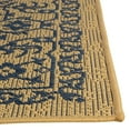 thumbnail image 3 of Outdoor Turgh Collection Area Rug Beige and Blue - 5'x8', 3 of 5