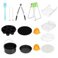 thumbnail image 1 of 7in Universal 12pcs Hot Air Fryer Kits with Cake Cup Cake Basket Accessories, 1 of 5