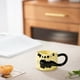 thumbnail image 4 of Suministros de cocina, tazas, utensilios de cocina, juego de utensilios de cocina, tazas apilables con forma de gato, taza con relieve, asa grande, letras en inglés, taza de café, taza de cerámica, ta, 4 of 6
