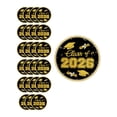 thumbnail image 2 of weibbin 2026 Graduation Season Adult Graduation Themed Party Tableware Disposable 24PCS 7 Inch Paper Plates Paper Cup Tissue Set, 2 of 6