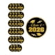 thumbnail image 2 of Set de vajilla para fiesta de graduación en oro negro 2026 - Platos de papel desechables, vasos y servilletas - Decoración temática de la celebración de graduación para adultos, enhorabuena al, 2 of 6
