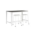thumbnail image 2 of New Spec Furniture Upholstery Boucle Fabric Dining Side Chair Set Of 2, Grey, 2 of 2