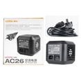 thumbnail image 5 of Godox AC-26 Adapter for Godox AD600Pro, Flashpoint XPLOR 600 Pro Witstro Outdoor Flash Monolights (Godox AC-26), 5 of 5
