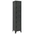 thumbnail image 1 of vidaXL Locker Cabinet Anthracite 38x40x180 cm Steel, 1 of 5