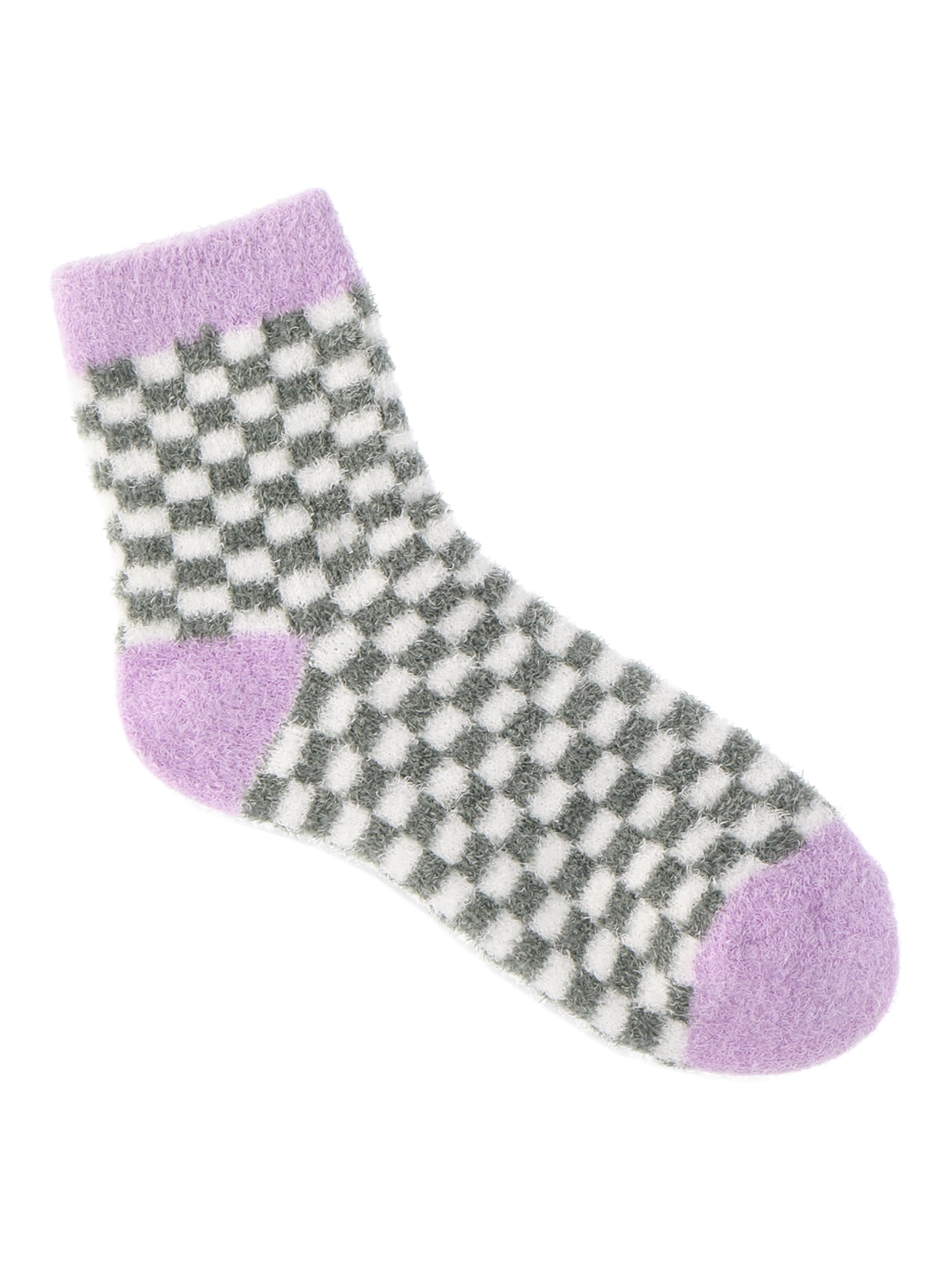 No Boundaries Cozy Socks, 2-Pack, Women's, Sizes 4-10