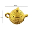 thumbnail image 2 of GUOOL Chinese Teapot Statue Adornment Small Teapot Sculpture for Home Study Office, 2 of 9