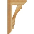 thumbnail image 3 of Ekena Millwork 4"W x 16"D x 28"H Merced Slat Rough Sawn Bracket, Western Red Cedar, 3 of 4