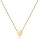 thumbnail image 1 of Collar con colgante de corazón con las 26 letras del alfabeto de la A a la Z, regalo de San Valentín para ella, collar personalizado chapado en oro para niñas y mujeres, 1 of 5
