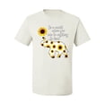 thumbnail image 2 of In A World Where You Can Be Anything Be Kind Inspirational/Christian Men's Graphic T-Shirt, White, Large, 2 of 3
