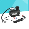 thumbnail image 4 of DC 12V 100W Air Compressor Pump Portable Electric Tire Inflator with Pressure Gauge (Black), 4 of 6