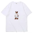 thumbnail image 3 of AMI AMORING Camiseta de algodón de verano de alta calidad para hombres y mujeres Camiseta casual de manga media holgada de algodón del mismo estilo para parejas, 3 of 5