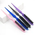 thumbnail image 3 of blue  Professional Hair Brushes Comb Teasing Back Combing Hair Brush Slim Line Styling Tools 4 Colors Wholesale Hair Comb, 3 of 6