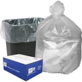 thumbnail image 2 of Webster High Density Commercial Can Liners Small Size - 16 gal - 24" Width x 33" Length x 0.31 mil (8 Micron) Thickness - High Density - Natural - Resin - 1000/Carton - Garbage, 2 of 4